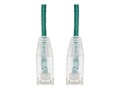 AddOn CAT6A RJ-45 M M Slim PVC Snagless Clear-Claw Ethernet Cable, Green, 6ft, ADD-6FSLCAT6A-GN              , 41845096, Cables