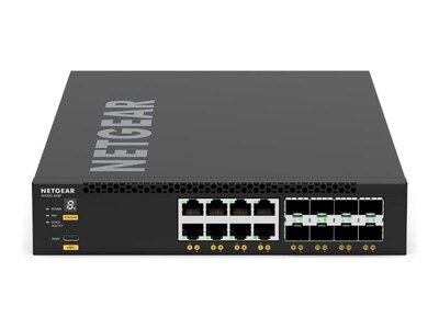 Netgear M4350 Series M4350-8X8F 1U RM L3 Managed Switch 8x10GbE 8x10GbE SFP+, XSM4316-100NES, 41654928, Network Switches