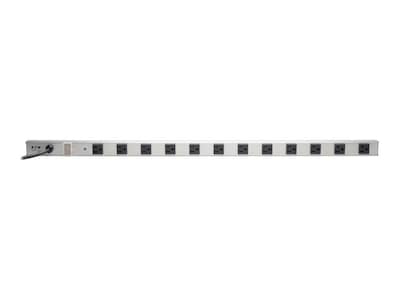 Tripp Lite Power Strip, 36, 120V 15A, 5-15P Input, 6ft Cord, (12) 5-15R Outlets, PS361206, 19295638, Power Strips Tripp Lite Power Strip, 36, 120V 15A, 5-15P Input, 6ft Cord, (12) 5-15R Outlets, PS361206, 19295638, Power Strips
