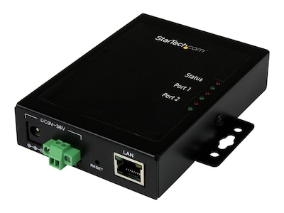 StarTech.com 2 Port Serial-to-IP Ethernet Device Server - RS232 - Metal , NETRS2322P, 31994992, Network Adapters & NICs StarTech.com 2 Port Serial-to-IP Ethernet Device Server - RS232 - Metal , NETRS2322P, 31994992, Network Adapters & NICs