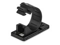 StarTech.com 12mm Adhesive Cable Management Clips, Black, 100-pack, CBMCC2, 41161856, Cable Accessories