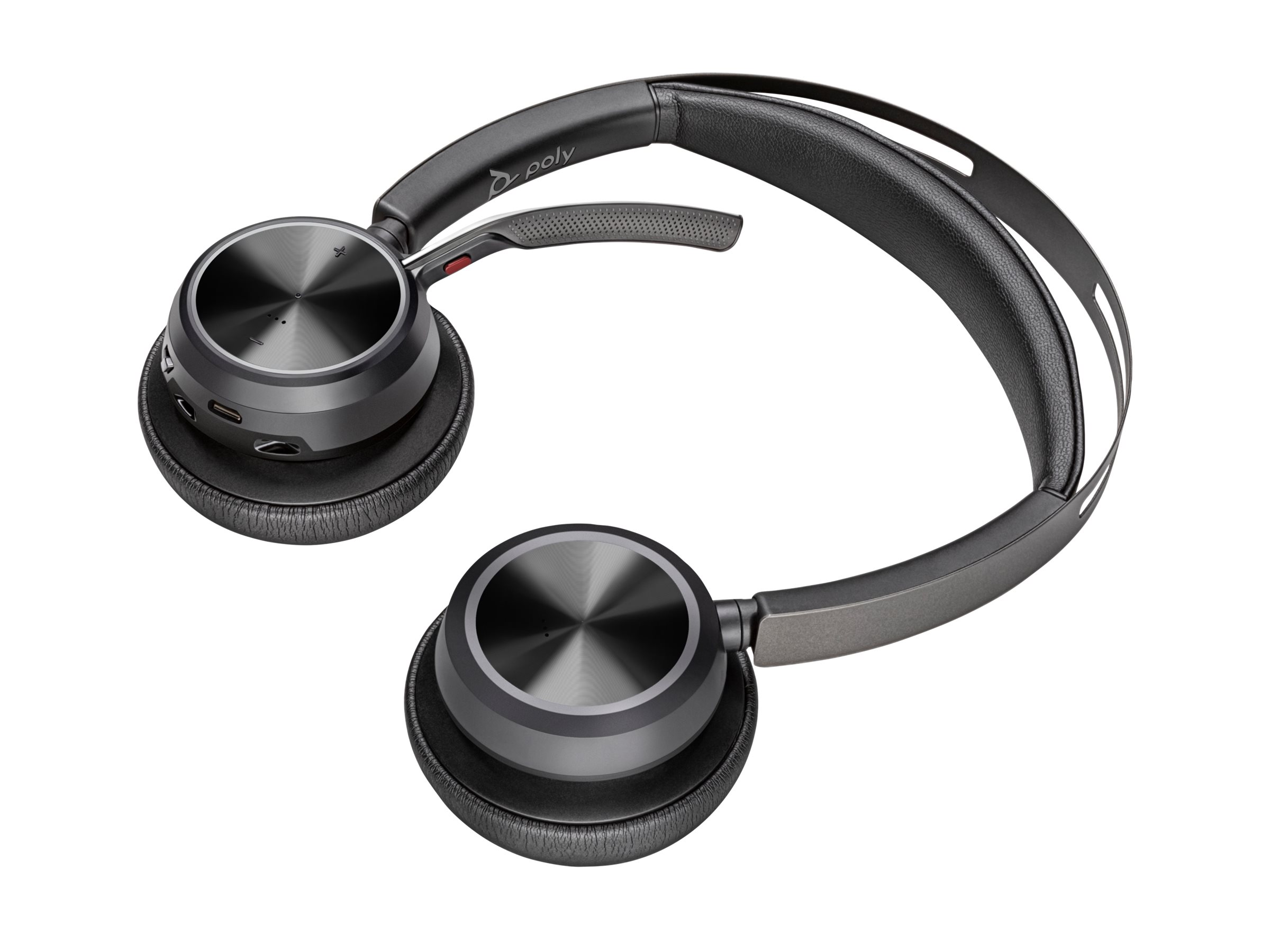 HP Poly Voyager Focus 2 USB-C-C Headset w USB-C A Adapter