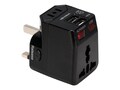 QVS PREMIUM WORLD POWER TRAVEL, PA-C4BK                       , 41952399, Power Cords