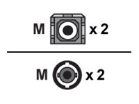 Panduit F9LD2-3M2 Main Image from Ports / controls Panduit F9LD2-3M2 Main Image from Ports / controls