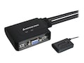 IOGEAR 2-port USB KVM Switch, GCS22U, 8839505, KVM Switches