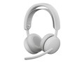 Logitech Zone Wireless 2 ES UC Headset - Off-White, 981-001507, 42049479, Headsets (w/ microphone)