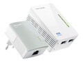 TP-LINK Advanced 300Mbps Universal Wi-Fi Range Extender, Repeater, AV500 Powerline, Clone Button, 2 LAN, TL-WPA4220KIT, 16824282, Wireless Networking Accessories