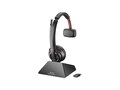 HP Poly Savi 8210 UC DECT 1920-1930 MHz USB-A Headset, 77T29AA#ABA, 41715944, Headsets (w/ microphone)