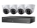 TP-LINK VIGI 4MP Full-Color Turret IPC & 4 Channel PoE+ NVR KIT, VIGI NK4P-T4425-2T            , 41847026, Video Capture Hardware