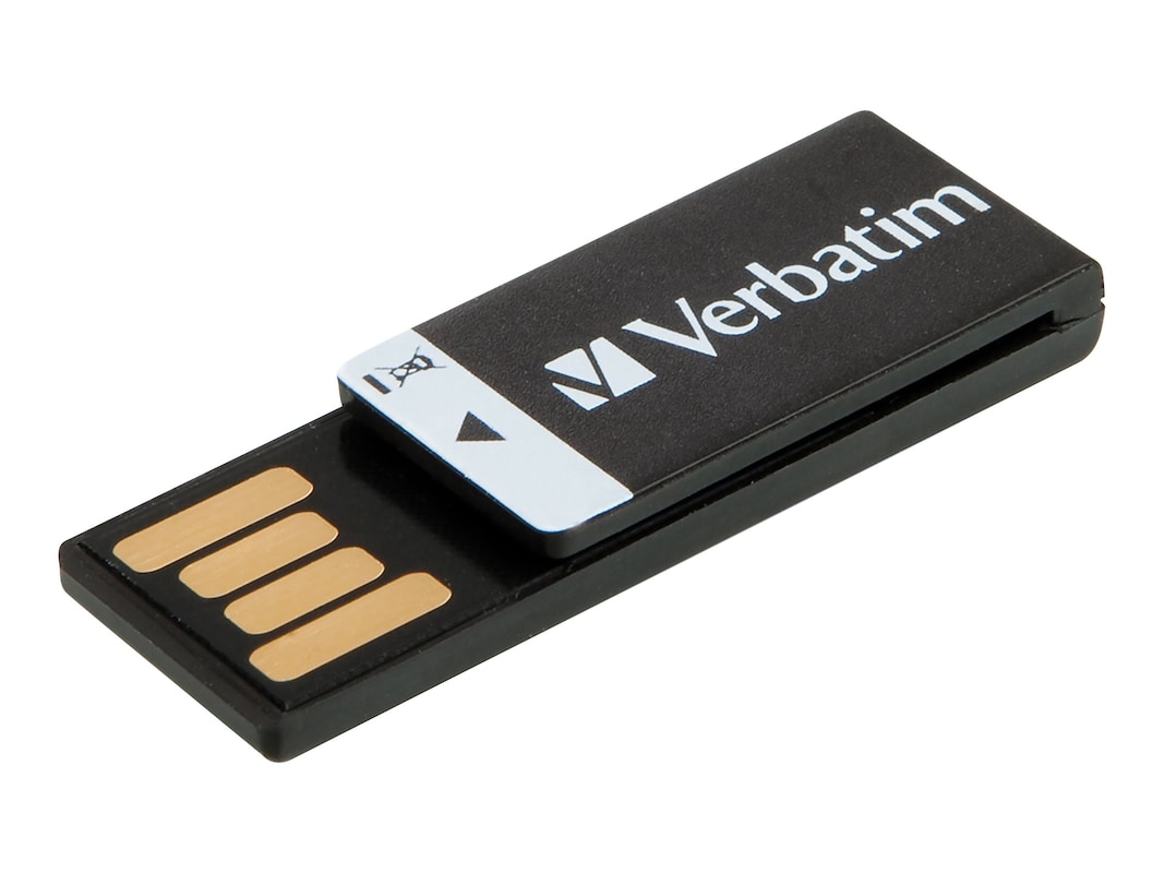 16GB Clip-it USB Flash Drive - Black - 16GB - Black 16GB Clip-it USB Flash Drive - Black - 16GB - Black