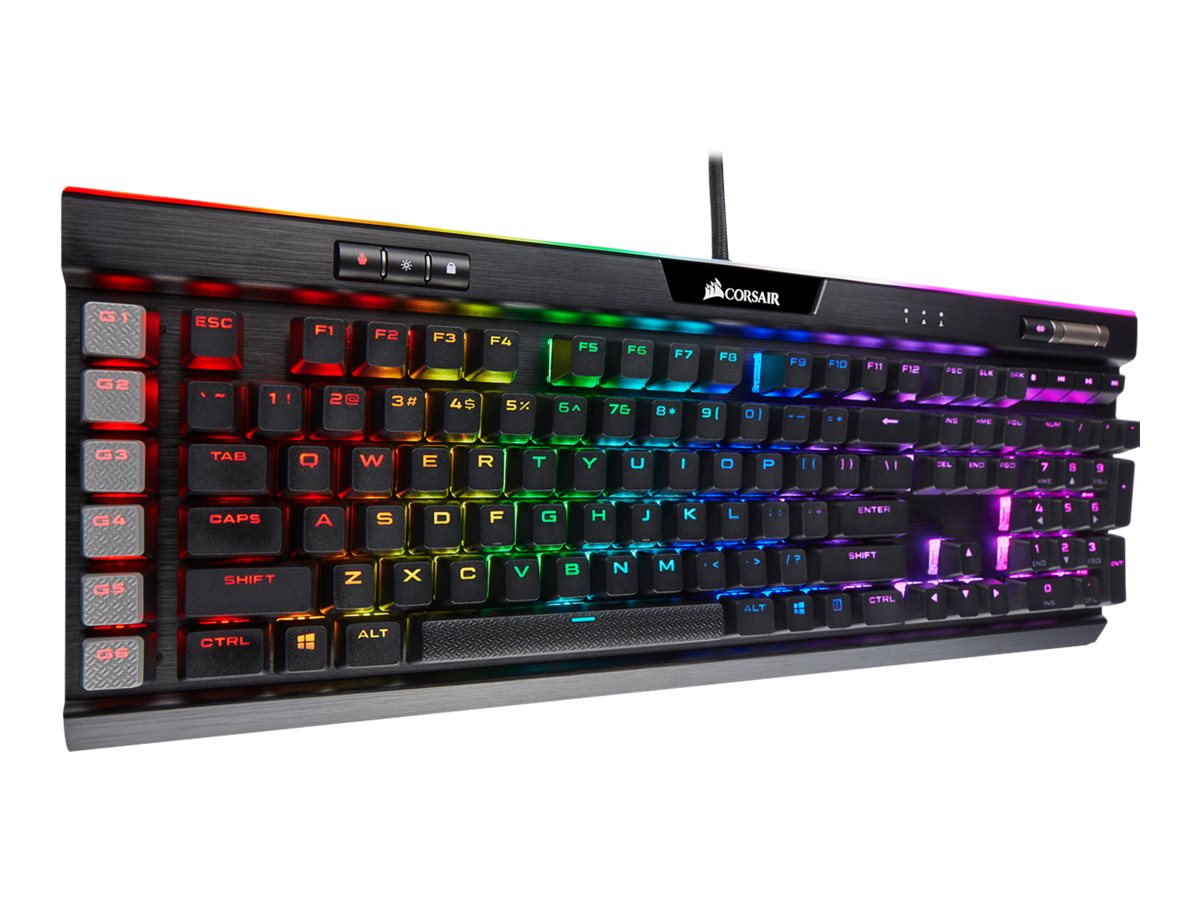 Corsair K95 Rgb Platinum Xt Wrlscherry Mx Rgb Brown Black Ch Na