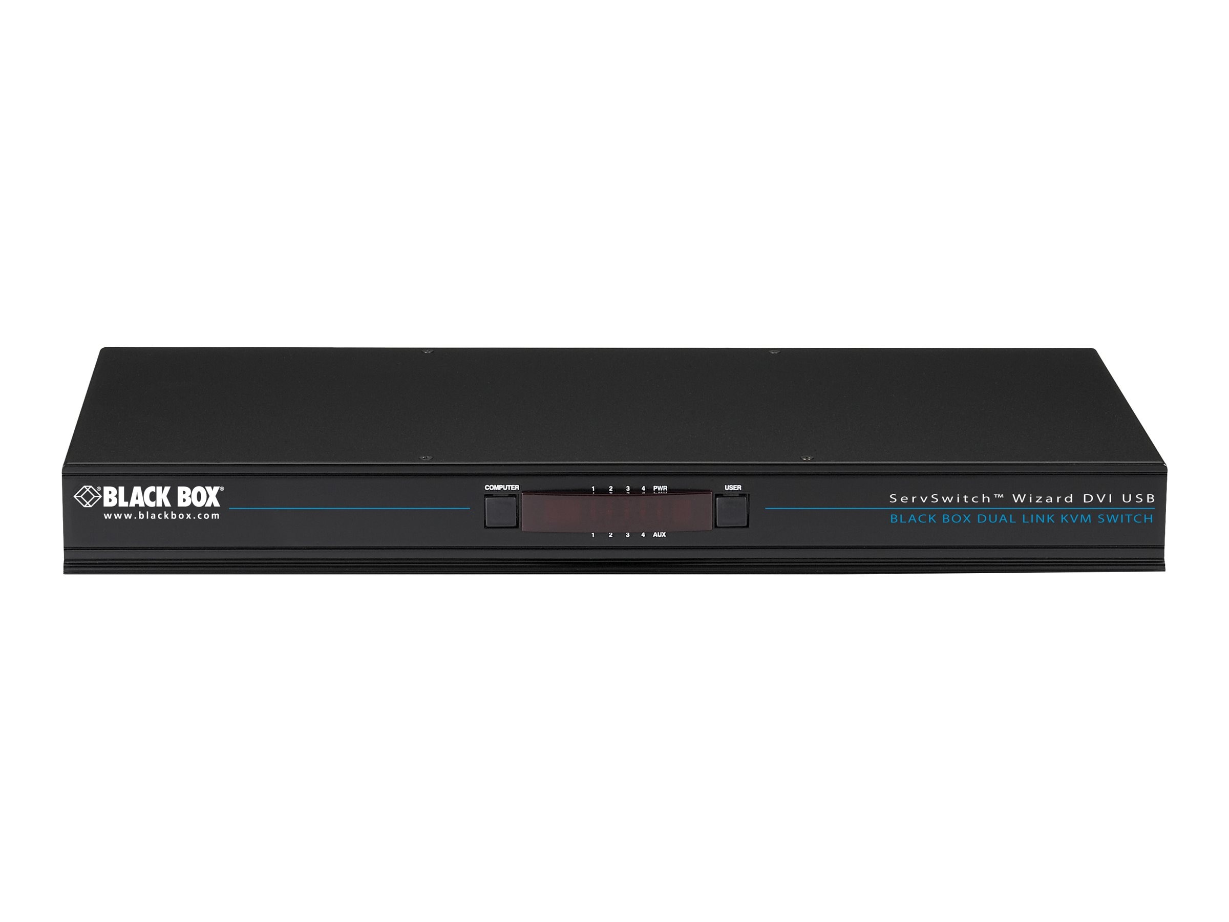 basketbal Nuttig laat staan Buy Black Box 8-Port Single-Head DVI-D Dual-Link USB True Emulation at  Connection Public Sector Solutions