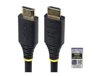 StarTech.com 8K 60Hz 4K 120Hz Certified Ultra High Speed HDMI M M HDR10+ Cable, 15ft, HDMI21-CBL-8K60-15F           , 42040682, Cables