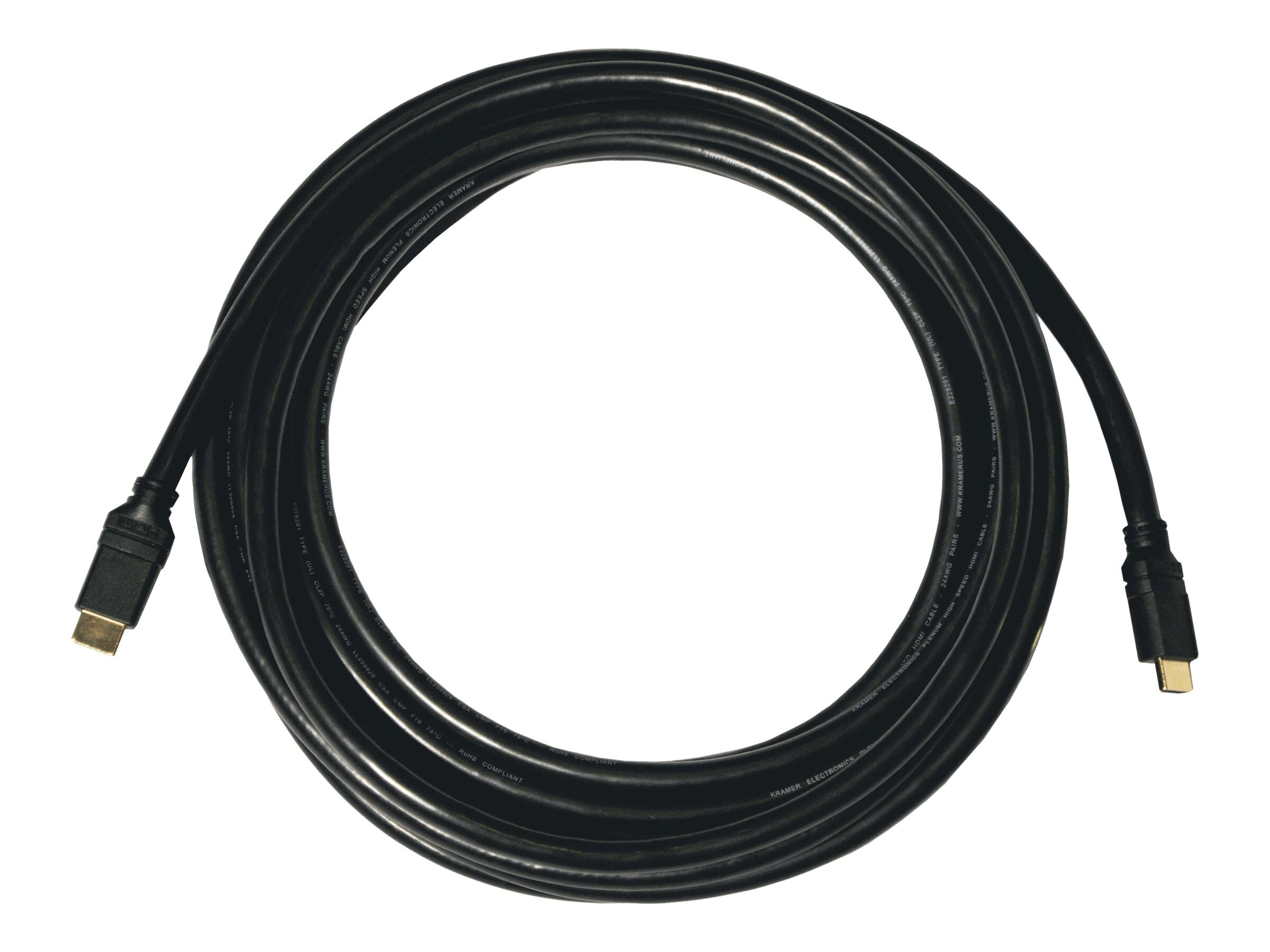 Kramer HDMI (M) to HDMI (M) Plenum Cable with 35ft (9791213035 )