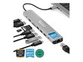 Plugable PLUGABLE USB-C 9-IN-1 HUB WITH, USBC-9IN1E                    , 41859360, USB & Firewire Hubs