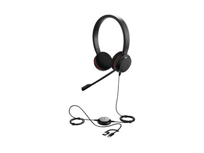 Jabra Evolve 20 MS Stereo Headset - USB Type C A, 4999-823-189-01 , 41943220, Headsets (w/ microphone) Jabra Evolve 20 MS Stereo Headset - USB Type C A, 4999-823-189-01 , 41943220, Headsets (w/ microphone)