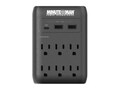 Minuteman SURGE WALL TAP, 2160J, USB CHA, MMS-WAL6U3                    , 41860290, Surge Suppressors