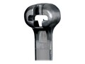 Panduit 8.0in Dome Top Barb TY CBL Tie, BT2S-C0, 41234775, Premise Wiring Equipment