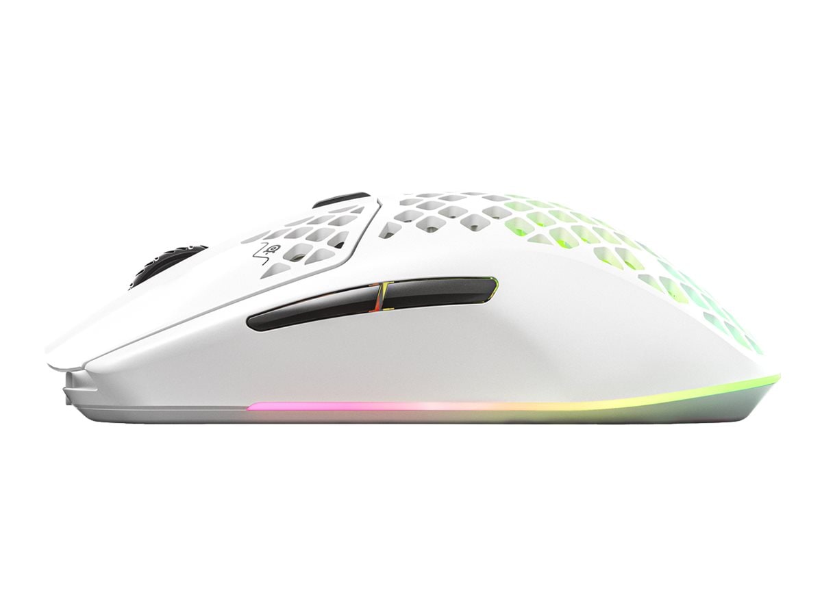 Steelseries Aerox 3 Wireless Gaming Mouse, Snow (62608)
