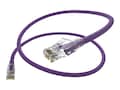 UNC ClearFit Cat6 Patch Cable, Snagless, Purple, 12ft, 10181, 12062153, Cables UNC ClearFit Cat6 Patch Cable, Snagless, Purple, 12ft, 10181, 12062153, Cables