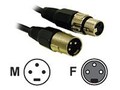 C2G Pro-Audio Cable, XLR M-F, 3ft, 40058, 7486525, Cables