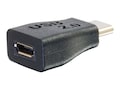 C2G USB 2.0 Type C to USB Micro-B M F Adapter, Black, 28869, 25616661, Adapters & Port Converters C2G USB 2.0 Type C to USB Micro-B M F Adapter, Black, 28869, 25616661, Adapters & Port Converters