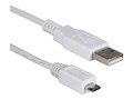 QVS Power Charger & Data Cable, 1m, USB1M-1M, 14506344, Cables