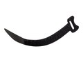 C2G 6 Hook & Loop Cable Management Wraps, Black, 12-pack, 29858, 4763179, Cable Accessories