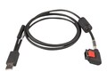 Zebra WT6000 USB Charging Cable, CBL-NGWT-USBCHG-01, 32449224, Cables