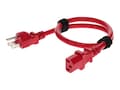 AddOn 3ft Industry STD NEMA 5-15P C13 , ADD-515P2C1314AWG3FTRD, 37696283, Power Cords