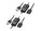 Cable Matters 200031-BLK-1X2                 Image 1 from Right-angle