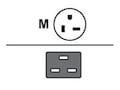 Palo Alto Power Cord with IEC-60320 C19 and NEMA 6-20P Ends 3 meters, PAN-PWR-C19-US , 42134246, Power Cords Palo Alto Power Cord with IEC-60320 C19 and NEMA 6-20P Ends 3 meters, PAN-PWR-C19-US , 42134246, Power Cords