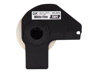 Brother 2-3 7 x 50ft Black White Continuous Length Film Tape for Brother QL Series Label Printers, DK2212, 5218800, Paper, Labels & Other Print Media