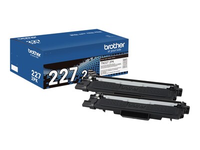 Brother Black TN227 High Yield Toner Cartridges (2-pack), TN2272PK                      , 41909524, Toner and Imaging Components - OEM