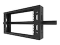 C2G 2RU Q-Series Overhead Cable Pathway Rack, Black, TAA, QSOHR-2RU-B, 35254537, Rack Cable Management