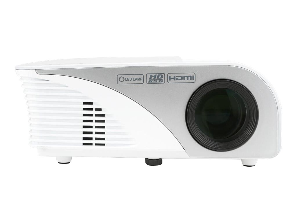 Pyle PRJG95 White 1080p HD Digital Media Projector 1200 Lumen Consumer