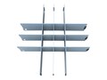 GCX Drawer with Divider, No Lock, E-Lock, 51-4206, 32462269, Cart & Wall Station Accessories