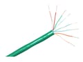 CP Technologies Cat5e 350MHz Stranded Bulk Cable, PVC, Green, 1000ft, E-207-4P-C5-GRN, 10775504, Cables