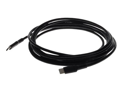 AddOn USB 3.1 Type C Male to USB 3.1 Type C Male Sync and Charge Cable, Black, 2m, USBC2MB, 41277182, Cables