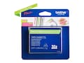 Brother 0.47 x 16.4' TZeMQG35 White on Lime Green Tape for P-Touch, TZE-MQG35, 13128732, Paper, Labels & Other Print Media