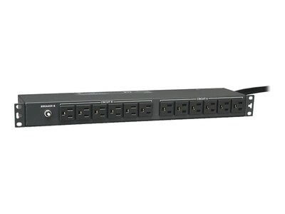 Tripp Lite PDU Basic 120V 30A 5-15R (24) Outlet L5-30P Horizontal 1U RM, PDU2430, 364410, Power Distribution Units Tripp Lite PDU Basic 120V 30A 5-15R (24) Outlet L5-30P Horizontal 1U RM, PDU2430, 364410, Power Distribution Units
