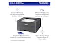 Brother HL-L2405W Wireless Compact Monochrome Laser Printer, HLL2405W, 41780836, Printers - Laser & LED (monochrome)