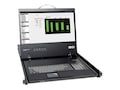 Tripp Lite 19 LCD 1U Rackmount KVM Console, Keyboard, Touchpad, TAA, B021-000-19, 8111186, KVM Displays & Accessories