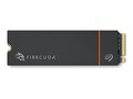 Seagate 2TB FireCuda 530R PCIe Gen4 ×4 NVMe 1.4 M.2 Internal Solid State Drive w  Heatsink, ZP2000GM3A073                 , 41880243, Solid State Drives - Internal