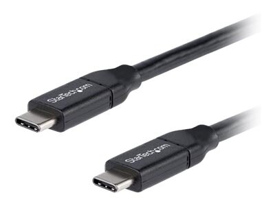 StarTech.com USB-C to USB-C M M Cable with 5A PD, USB 2.0 USB-IF Certified, 1m, USB2C5C1M, 35913117, Cables