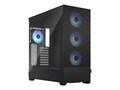 Fractal Design Pop XL Air RGB Black TG, FD-C-POR1X-06, 41493230, Cases - Systems/Servers