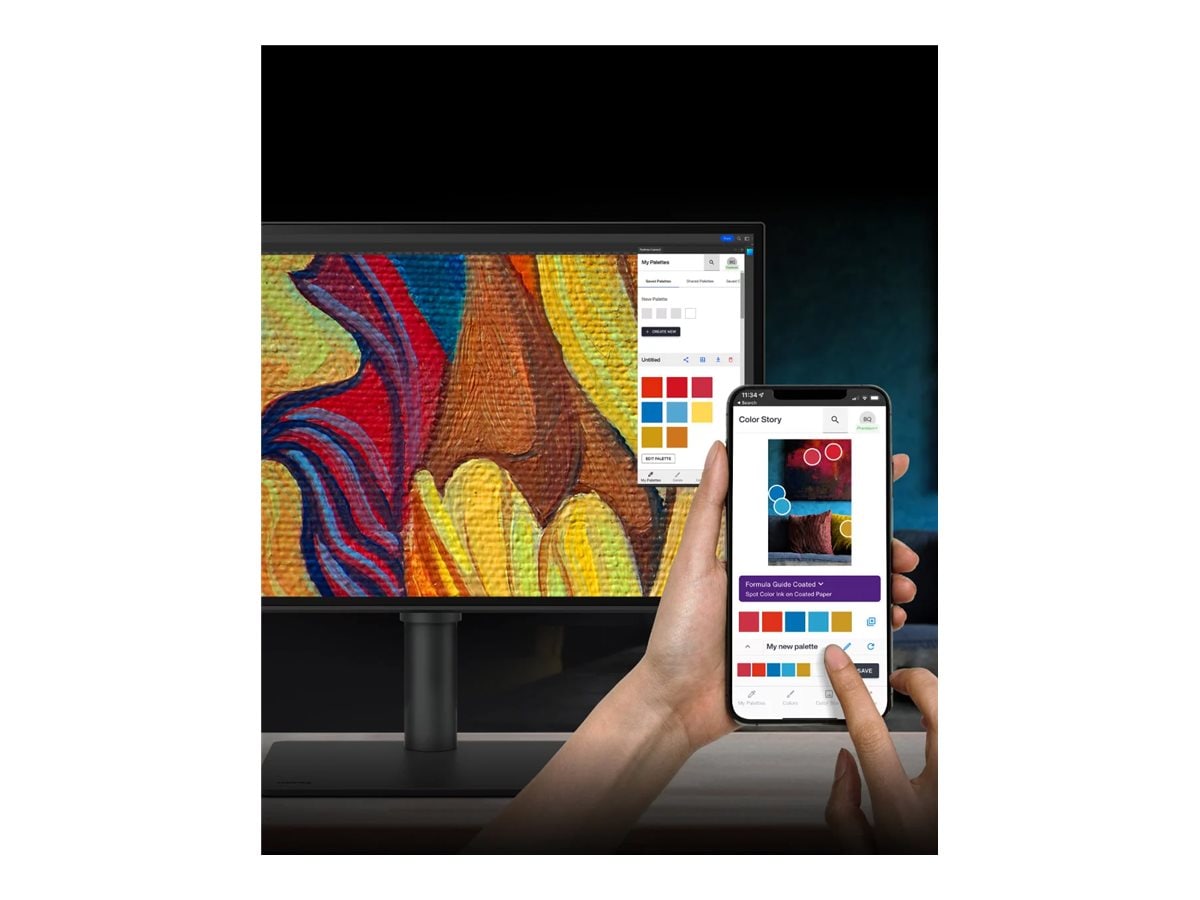 BenQ PD2706QN DesignVue 27" WQHD 100Hz IPS LED HDR Designer Monitor - Thumbnail 4