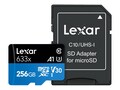 Lexar LEXAR HIGH PERF MICROSDXC,256G, LSDMI256BBNL633A              , 41889591, Memory - Flash