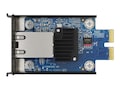 Synology PCIe 3.0 x2 RJ45 10G Ethernet Module, E10G22-T1-MINI, 41515218, Storage Networking Modules