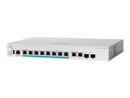 Cisco CBS350-8MP-2X-NA Main Image from Right-angle
